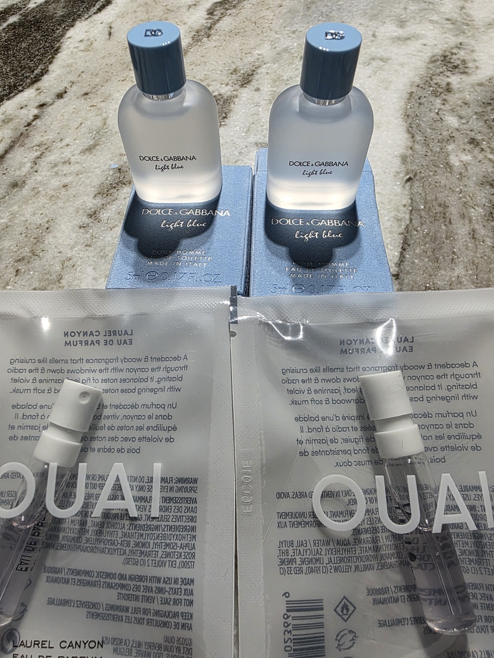 Dolce & Gabbana Light Blue Parfum QUAI Laurel Canyon Parfum